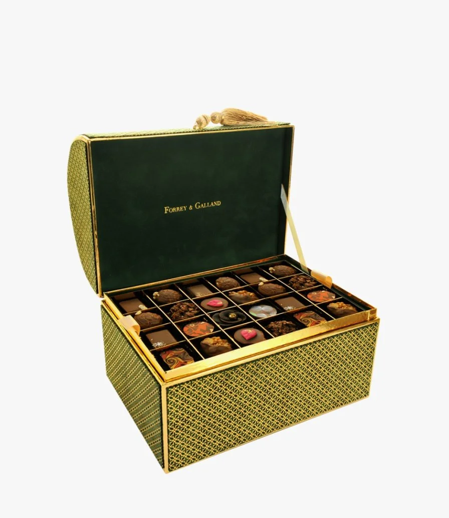 72-pcs Chest of Chocolate by Forrey & Galland 