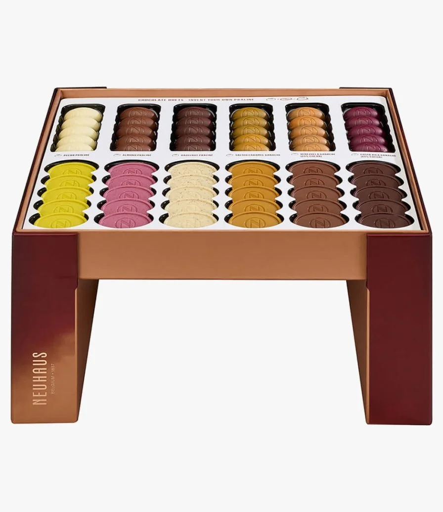 Chocolate Duets Table Box  By Neuhaus