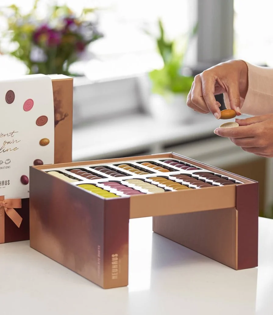 Chocolate Duets Table Box  By Neuhaus