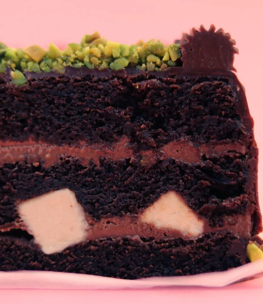Chocolate Halawa Cake by SugarMoo