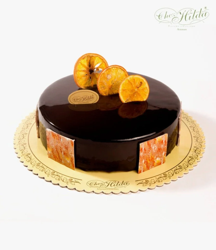 Chocolate Orange muffins by Chez Hilda Patisserie 