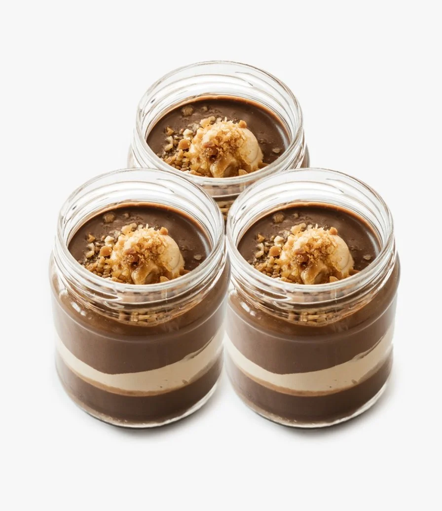 Chocolate Peanut Butter Pudding - Keto Jar