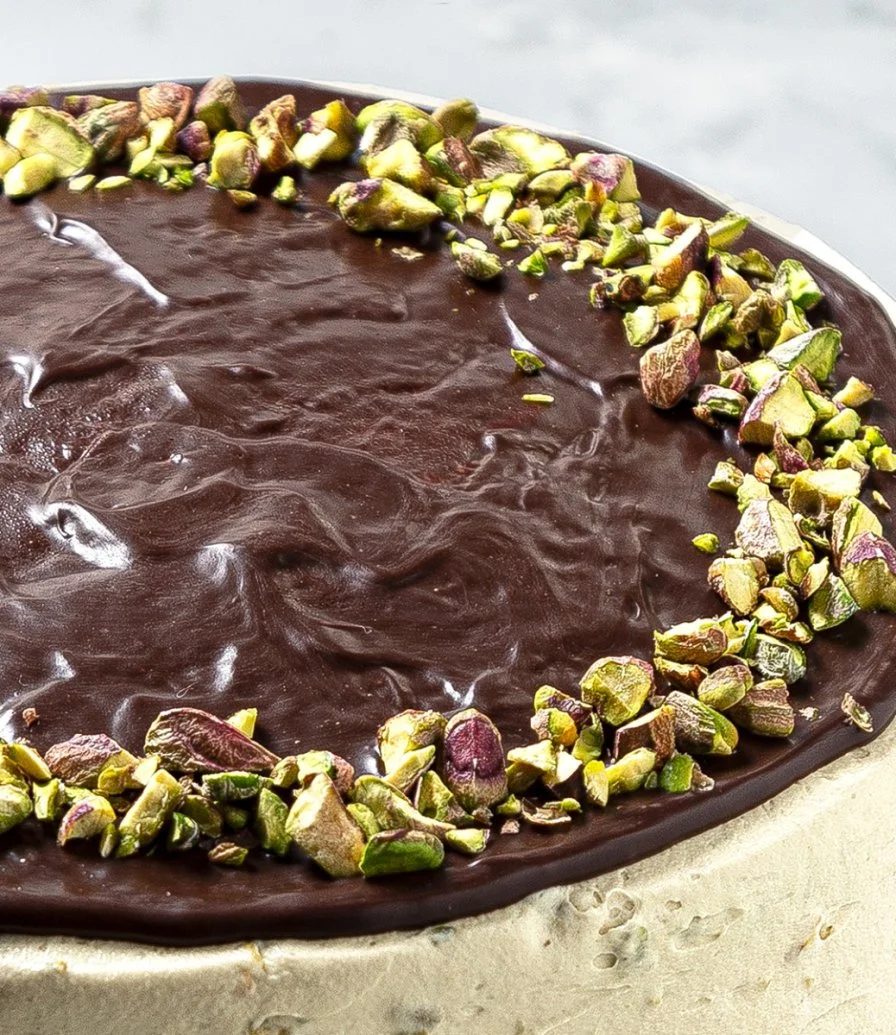 Chocolate Pistachio Cake 