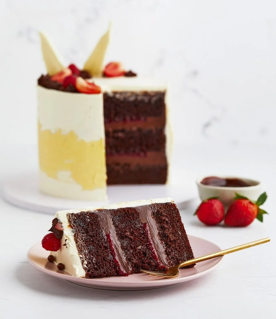 Chocolate Raspberry Cake 1.5kg by Joyful Treats