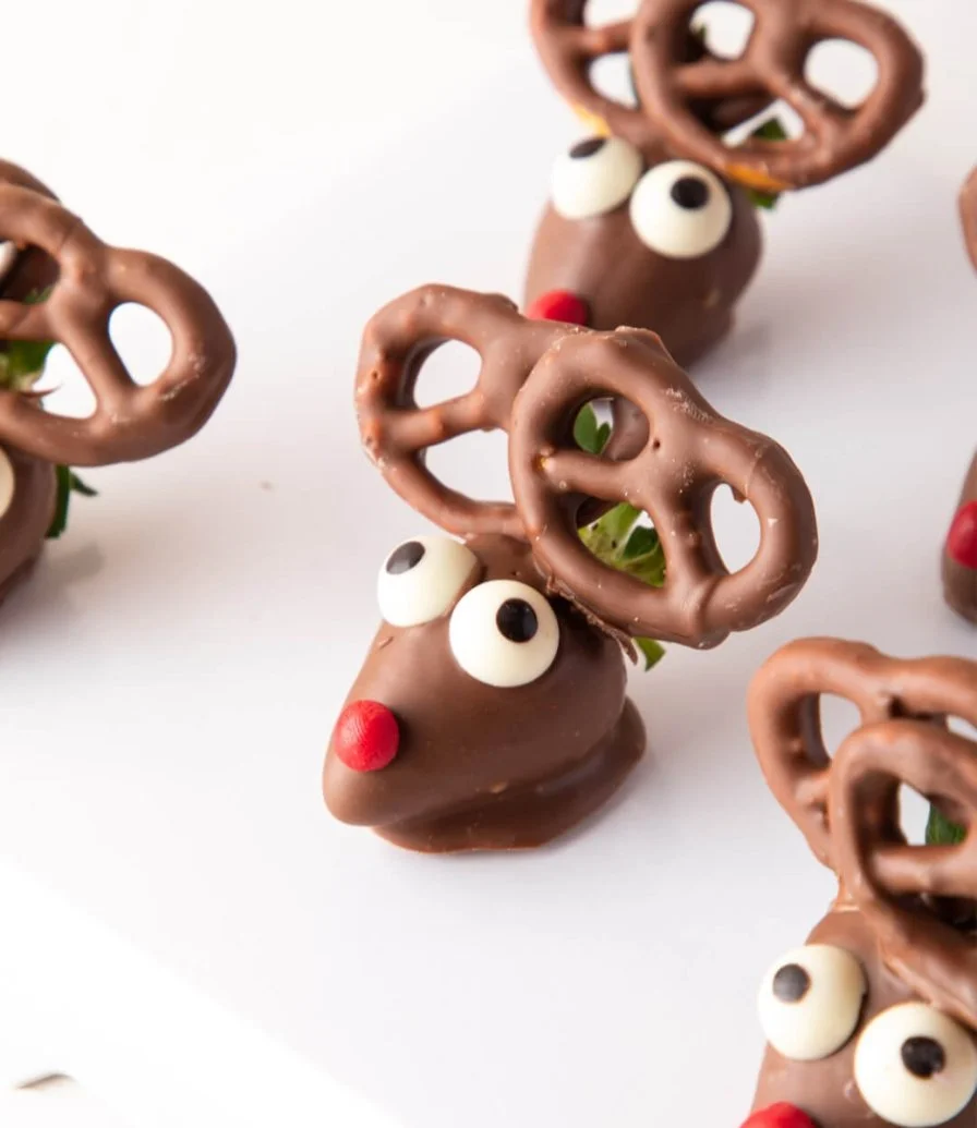 Chocolate Strawberry Reindeer by NJD