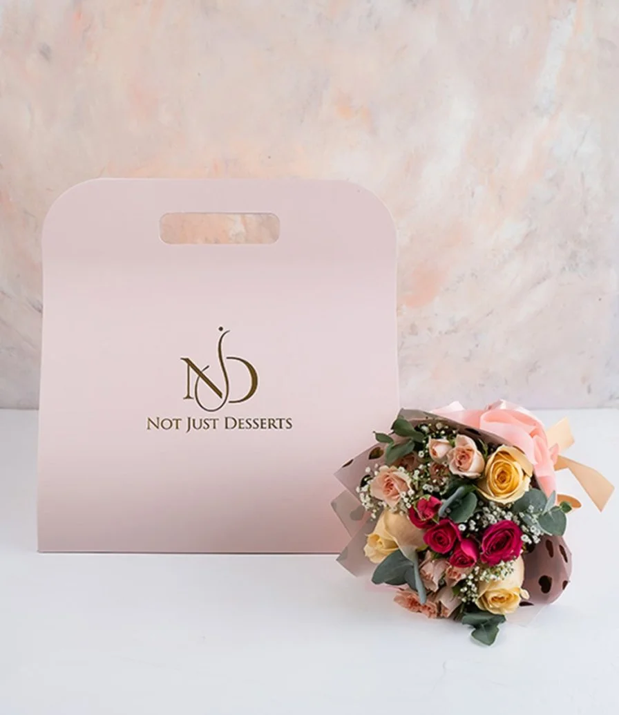 Chocolates and Roses hamper by NJD