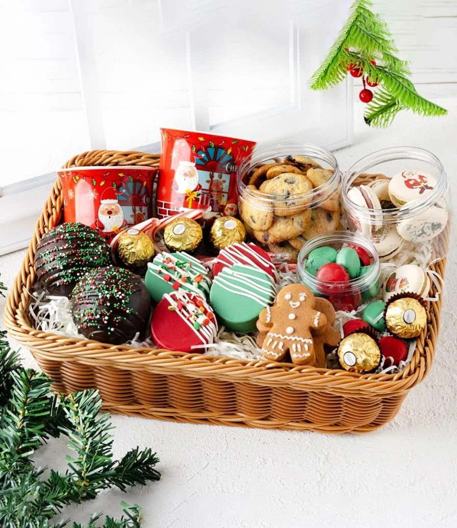 Christmas Basket by Cake Social
