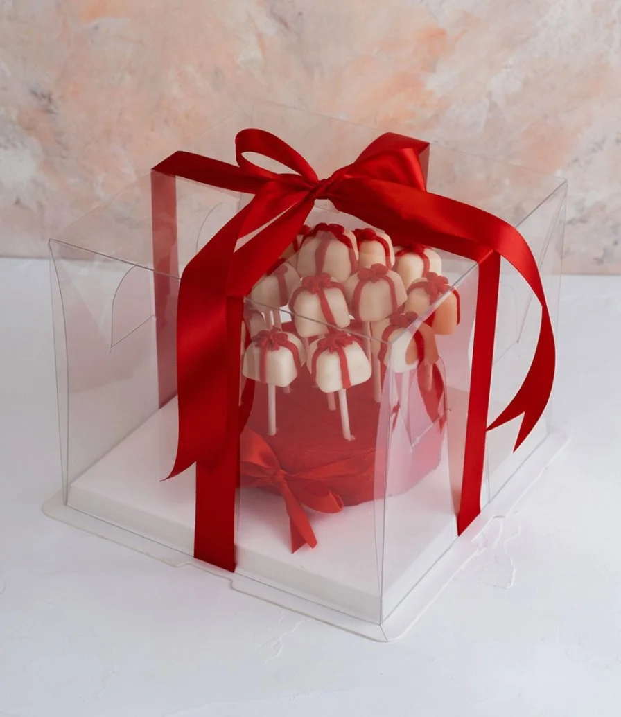 Christmas Cake Pops by NJD