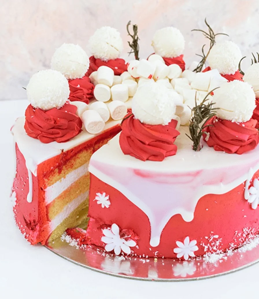 Christmas Cake Red by NJD