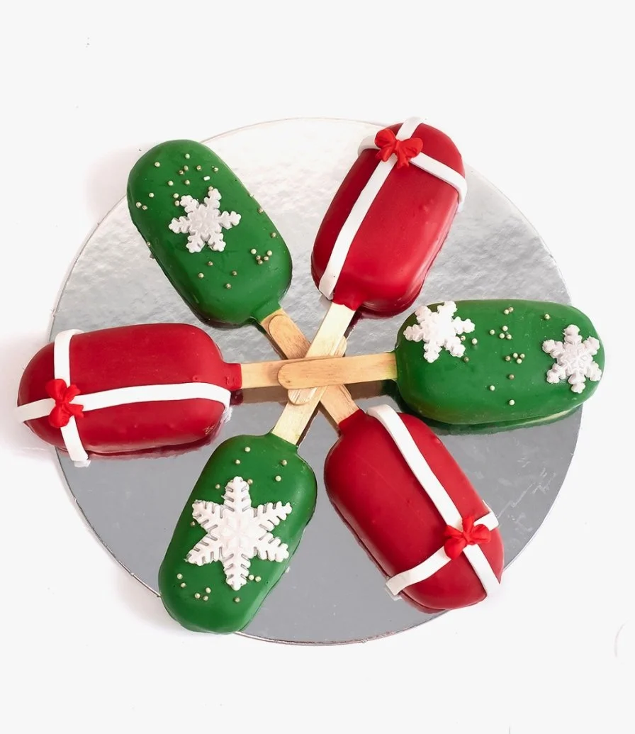 Christmas Cakesicles by NJD