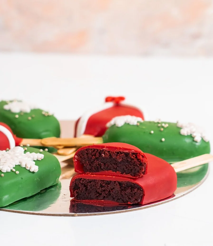 Christmas Cakesicles by NJD
