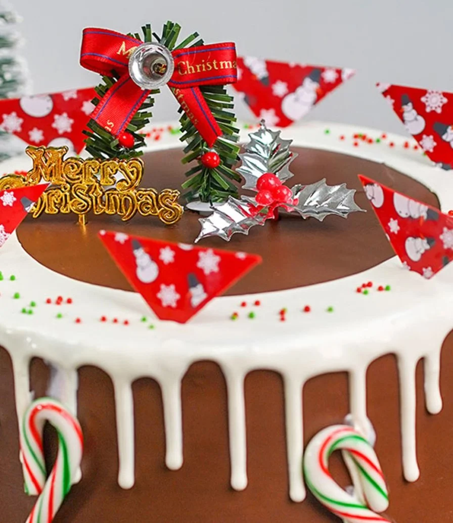 كيك شوكولاتة فادج ماغنوم للكريسماس من بلومزبريز 