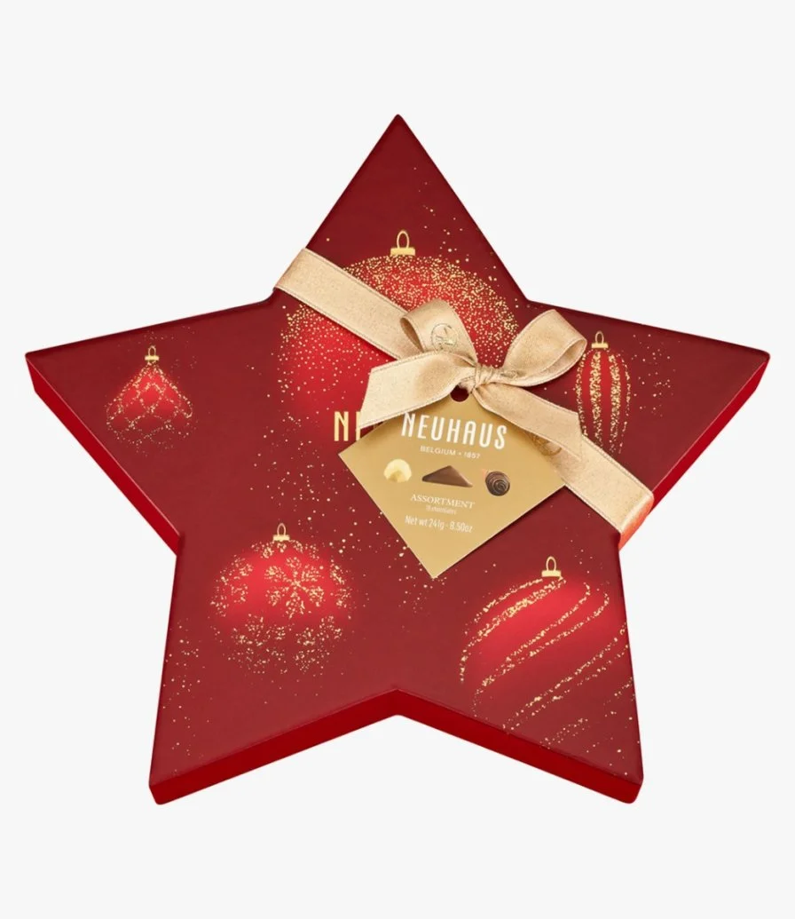 Christmas Star Box Red