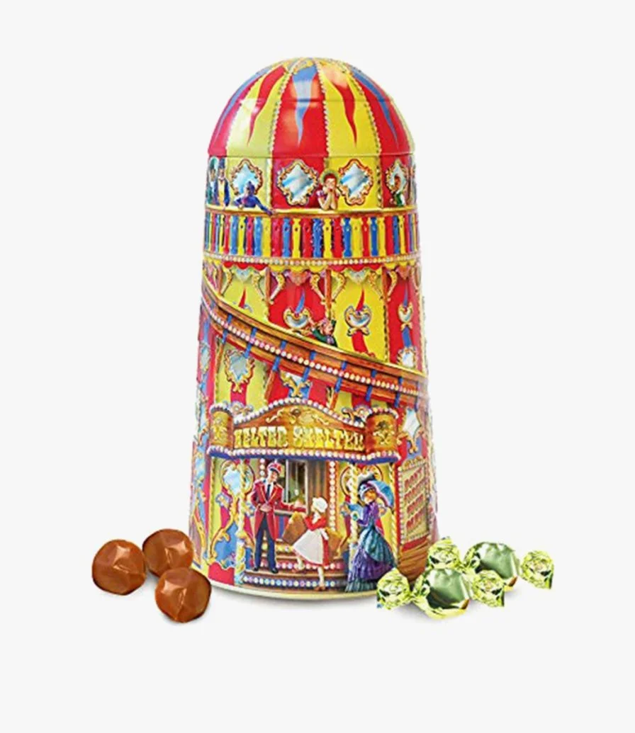 Churchill's Helter Skelter English Toffee Tin by Candylicious