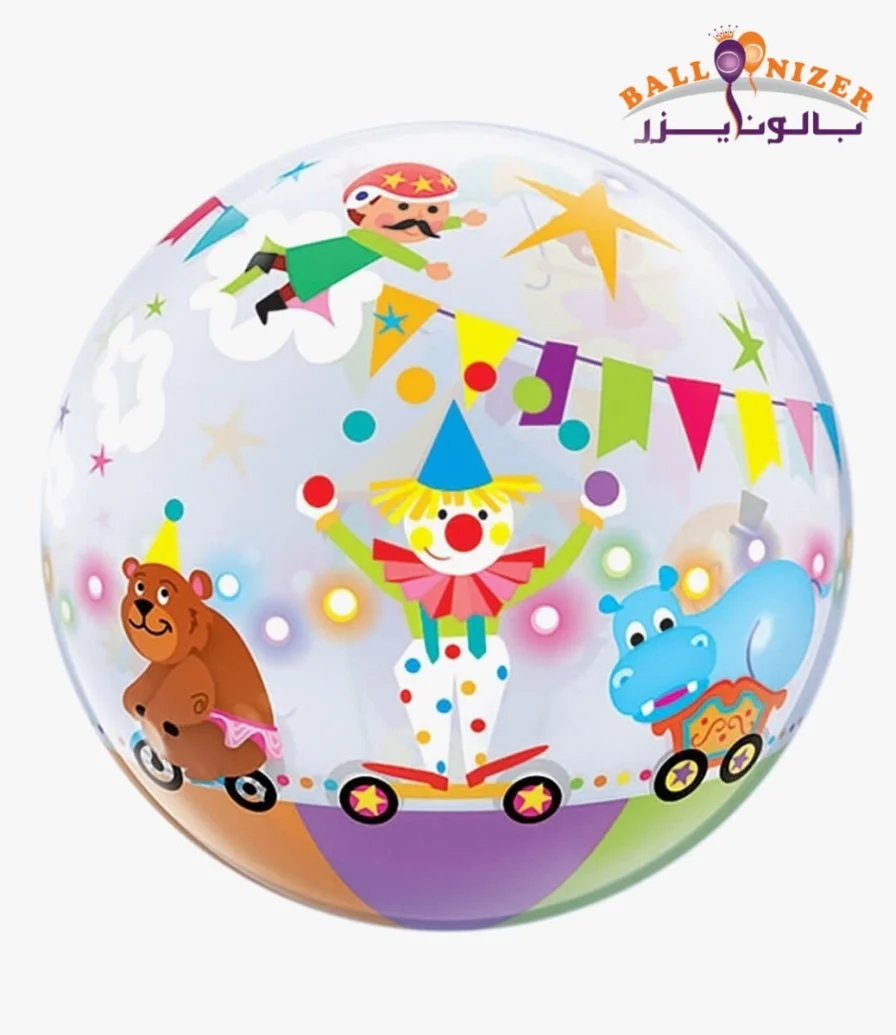 Circus bubbles ballloon