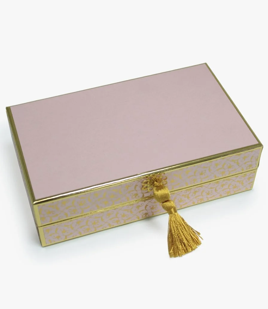 صندوق تمور كلاسيك باللون الوردي من فوري وجالاند