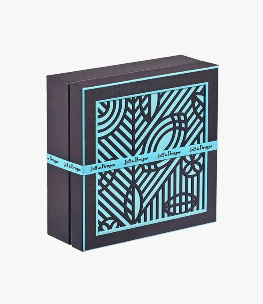 صندوق شوكولاتة كلاسيك مربع صغير من جيف دي بروج