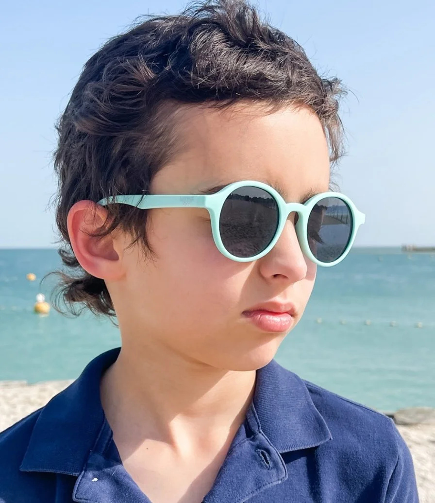 Cleo - Mint Kids Sunglasses by Little Sol+