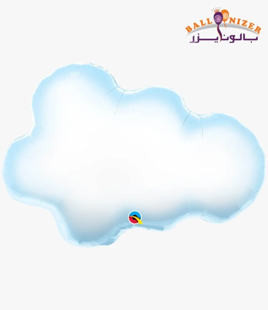 Cloud foil balloon