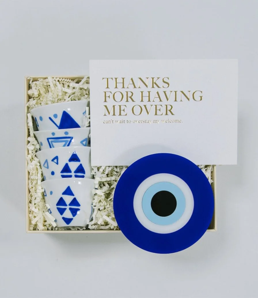 مجموعة هدايا كوفي بريك - باللون الأزرق من إينا كارتون 