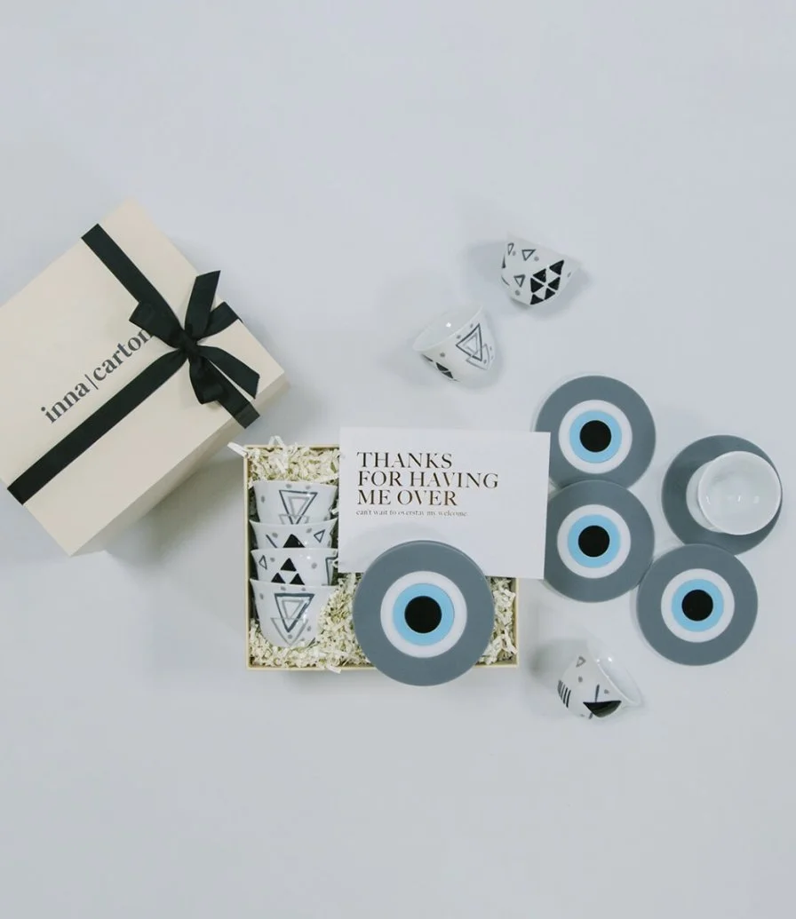 مجموعة هدايا كوفي بريك - باللون الرمادي من إينا كارتون 