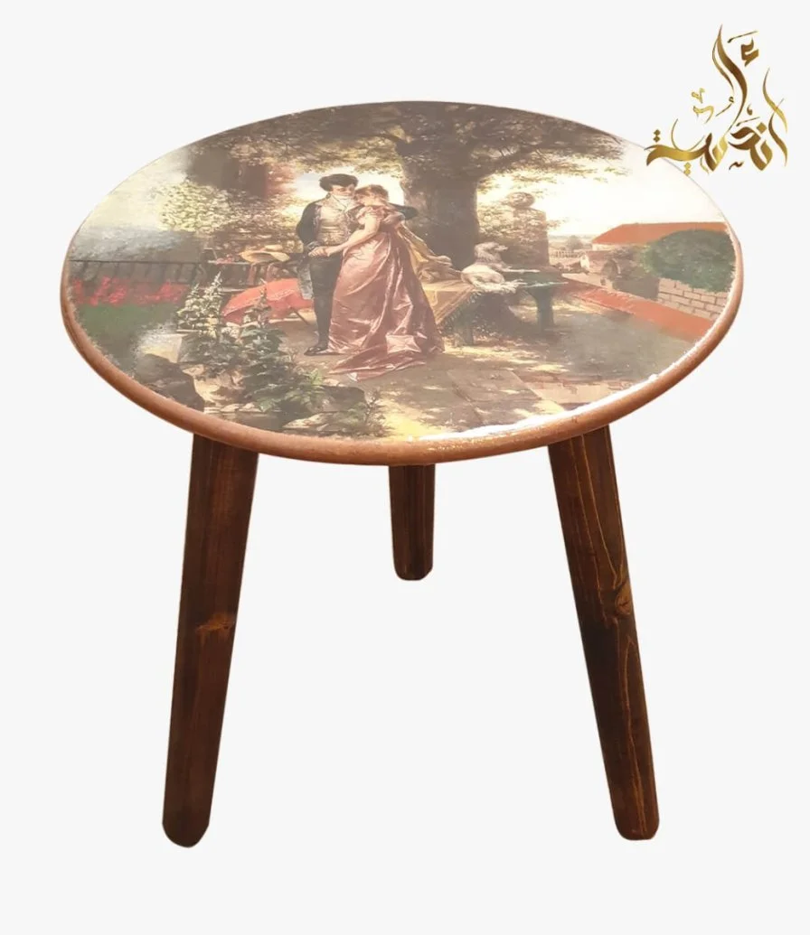 Andalusia Decoupage Wooden Table 6