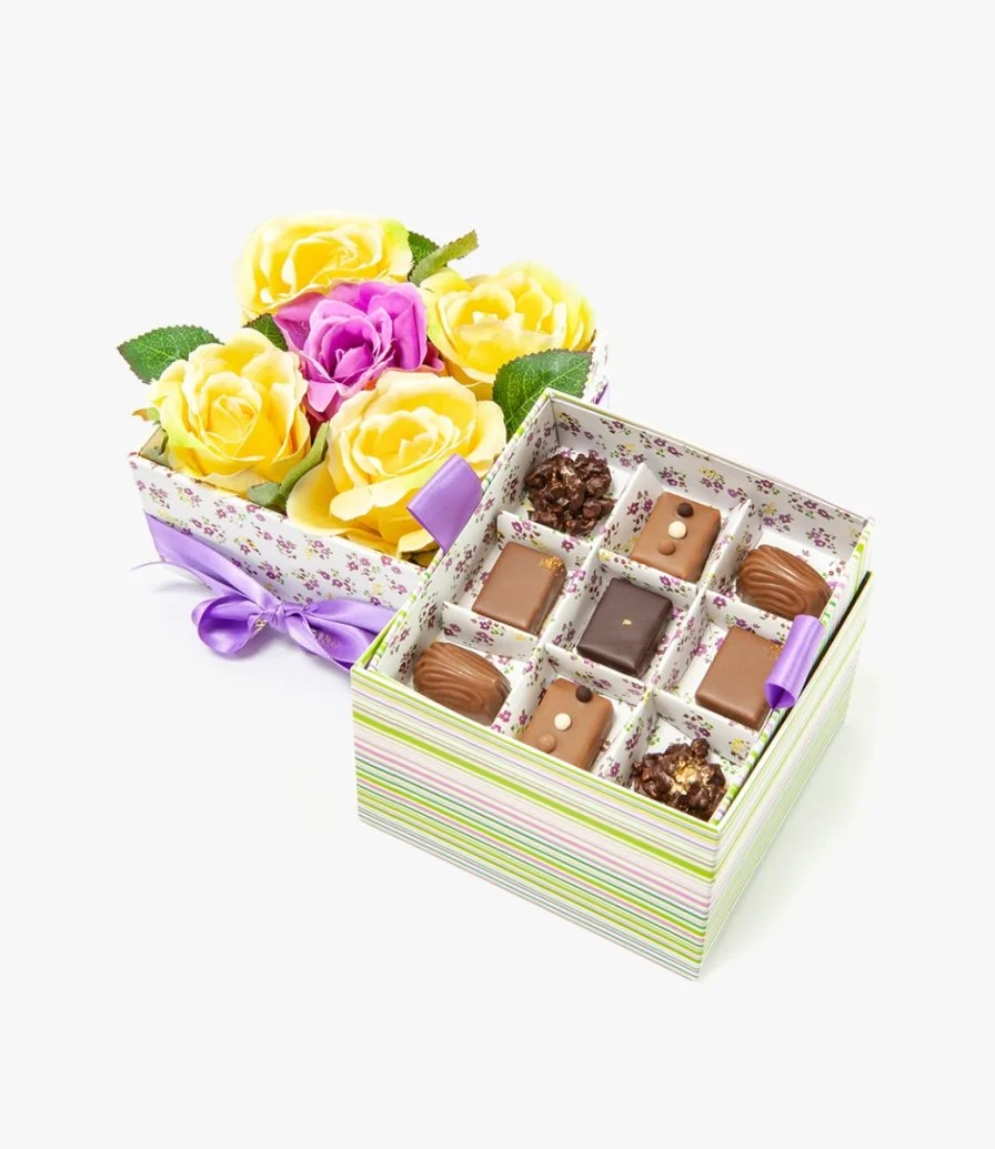 Colorful Mother's Day Chocolate Box 