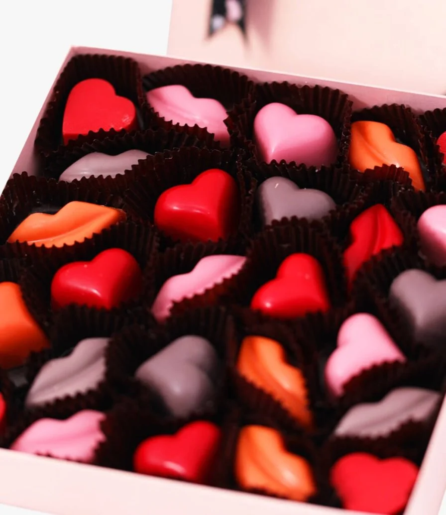 شوكولاتة ألوان عيد الحب من إن جي دي 