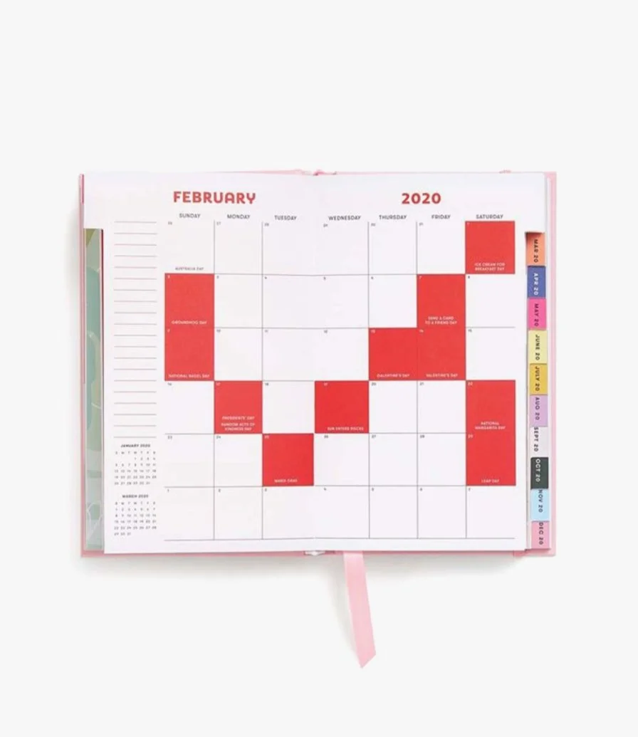 Coming Up Roses 17-Month Classic Planner by Ban.do