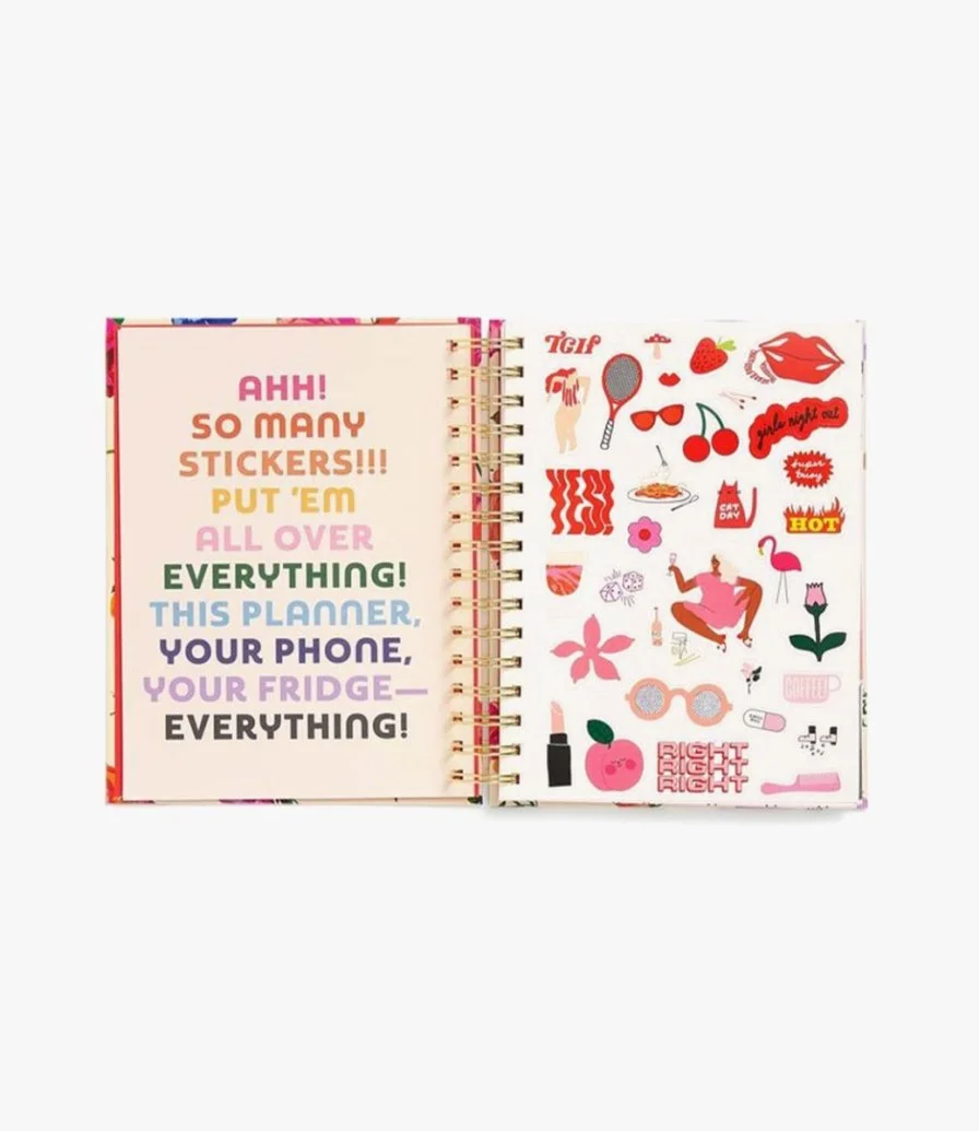 Coming Up Roses 17-Month Medium Planner by Ban.do