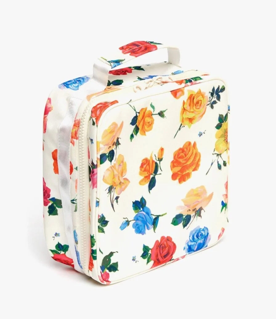 Coming Up Roses Square Lunch Bag by bando