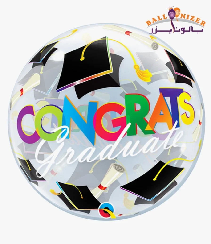 Congrats Bubble Balloon