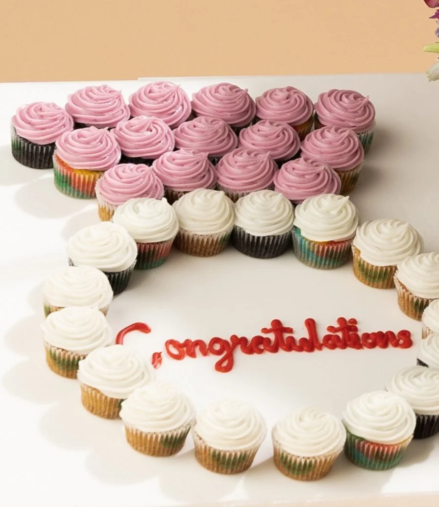 Congratulations Cupcakes by Helen's Bakery