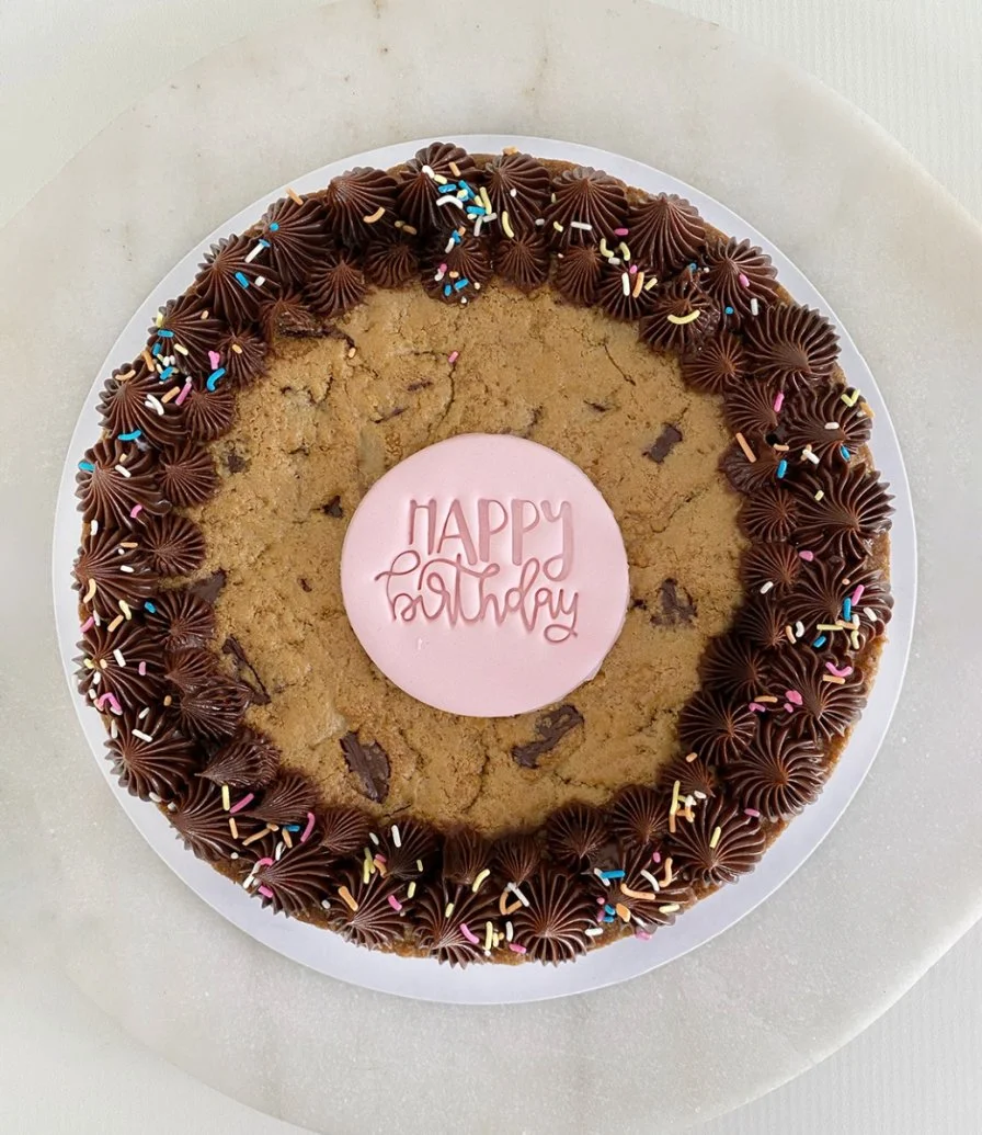 Cookie Cake with Chocolate Hazelnut Praline Small by Joyful Treats