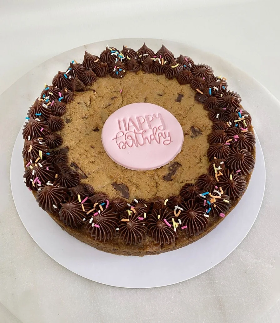 Cookie Cake with Chocolate Hazelnut Praline Small by Joyful Treats