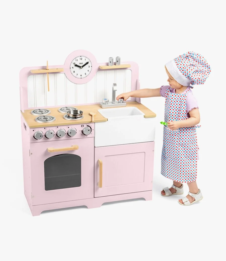 Country Play Kitchen - Pink by Tidlo