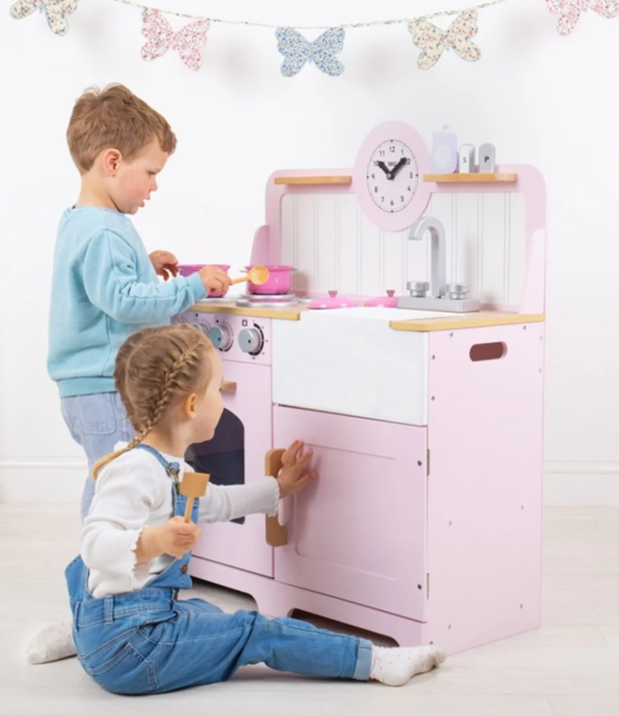 Country Play Kitchen - Pink by Tidlo