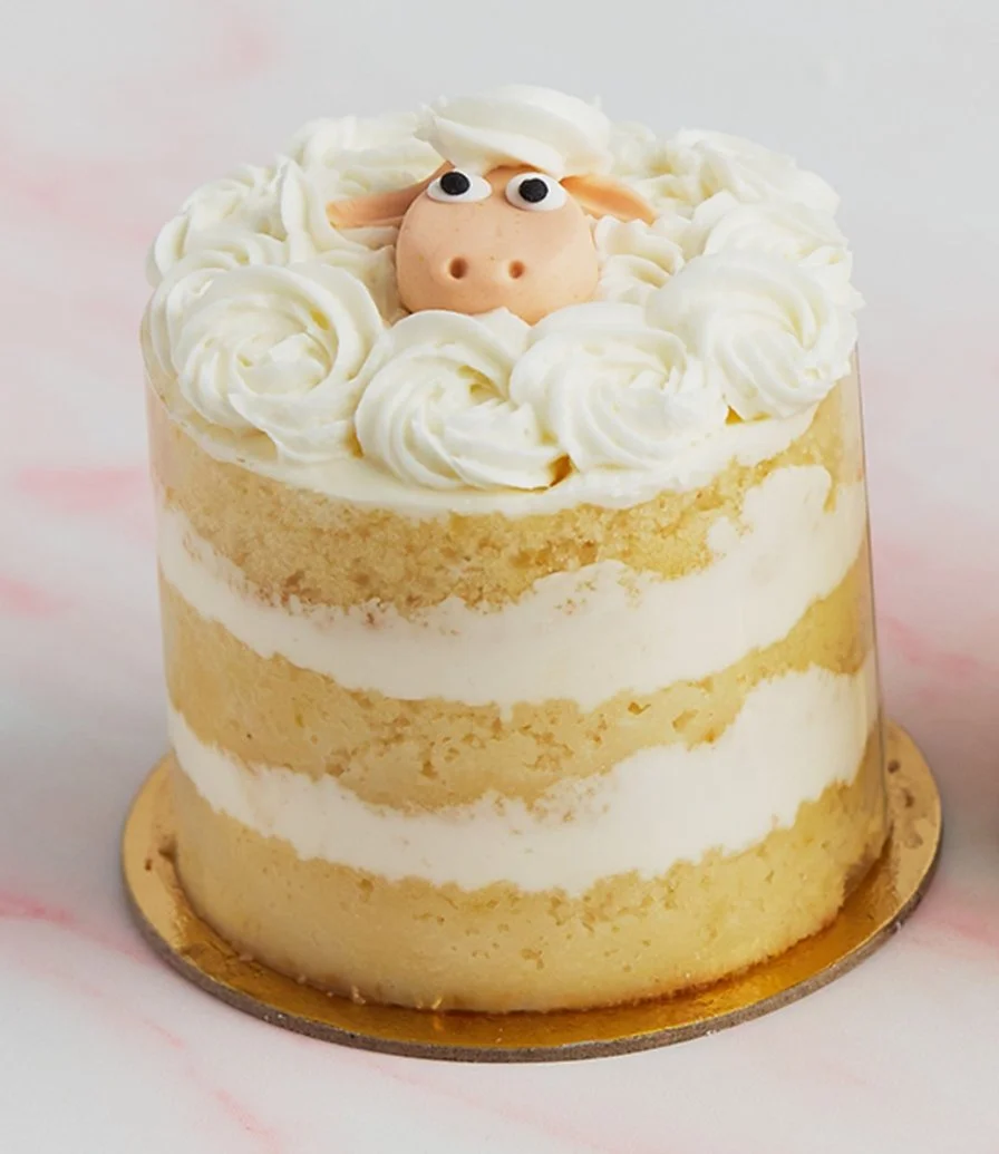 Baby Curly Sheep Cakes By Sugarmoo