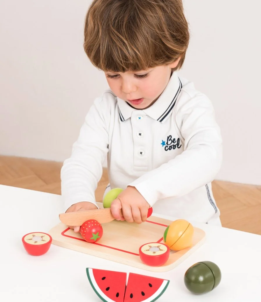 Cutting Meal - Fruit - 8 pieces by New Classic Toys