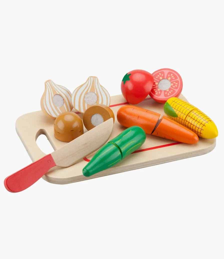 Cutting Meal - Vegetables - 8 pieces by New Classic Toys