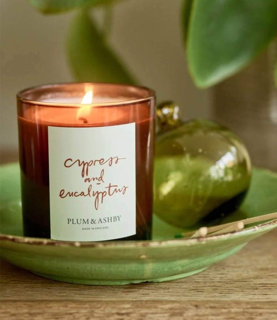 Cypress & Eucalyptus Candle by Plum & Ashby