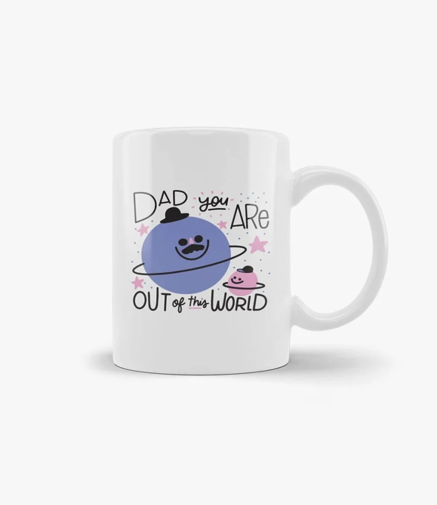 Dad You Are Out Of The World Mug