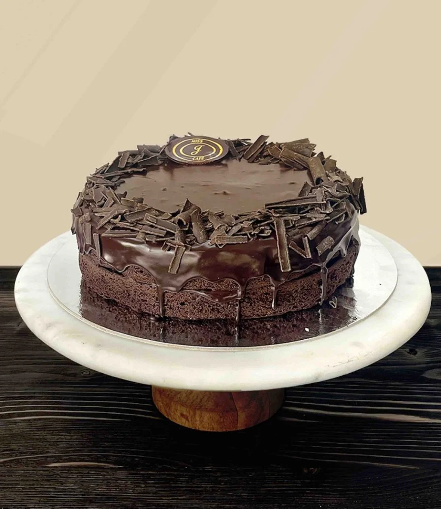 Dark Chocolate Cake by Miss J Cafe