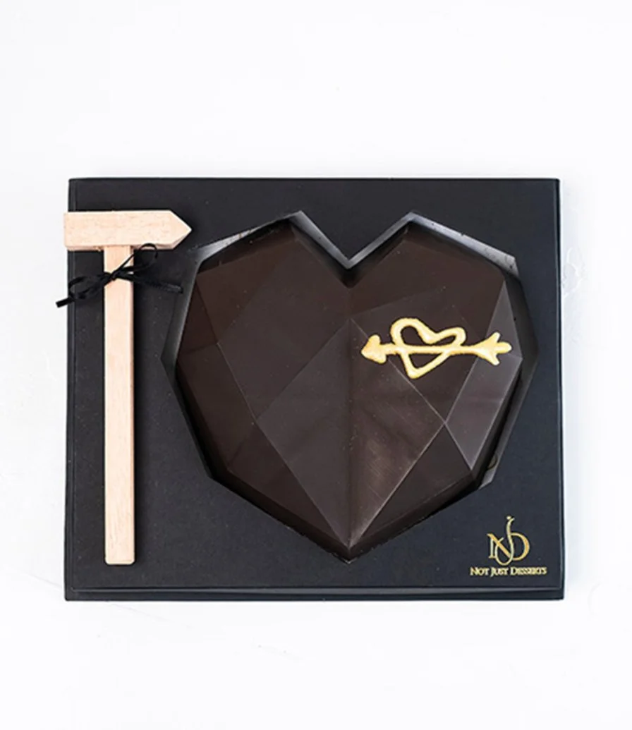 Dark Chocolate Smash Heart by NJD