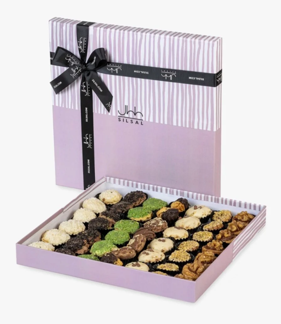 Delicate Petit Four Gift Box Large by Silsal