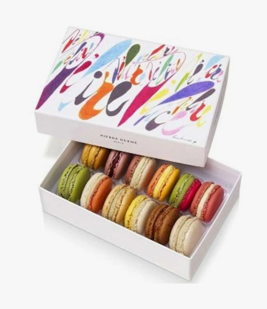حلوى الماكرون من بيير هيرمي باريس (12 قطعة) 