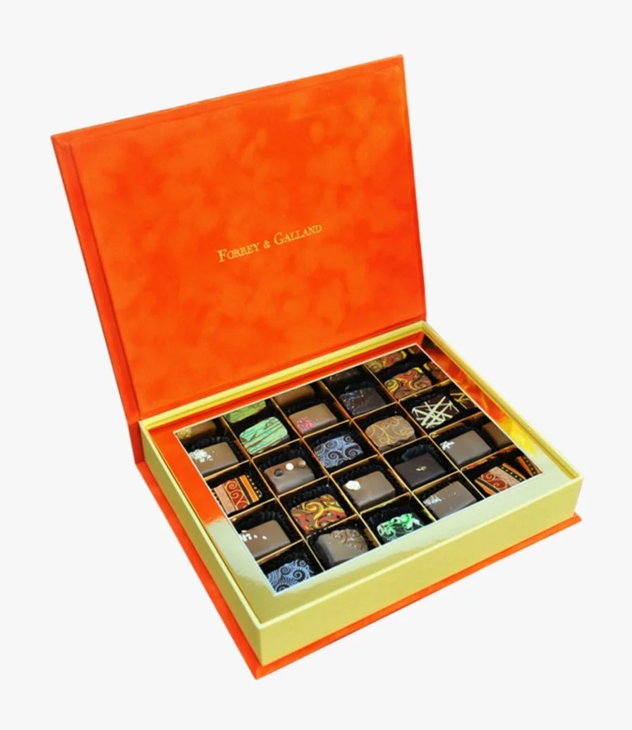 Diwali Chocolates (L) by Forrey & Galland 