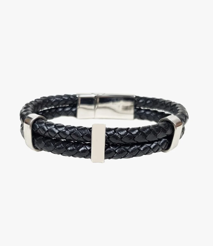 Double Braided Bracelet by Mecal 