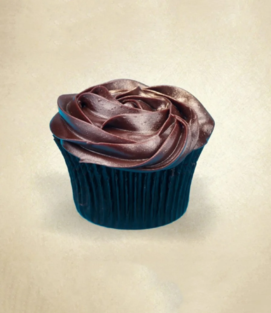 6 pcs Double Chocolate Heaven Cupcakes by Bloomsbury's