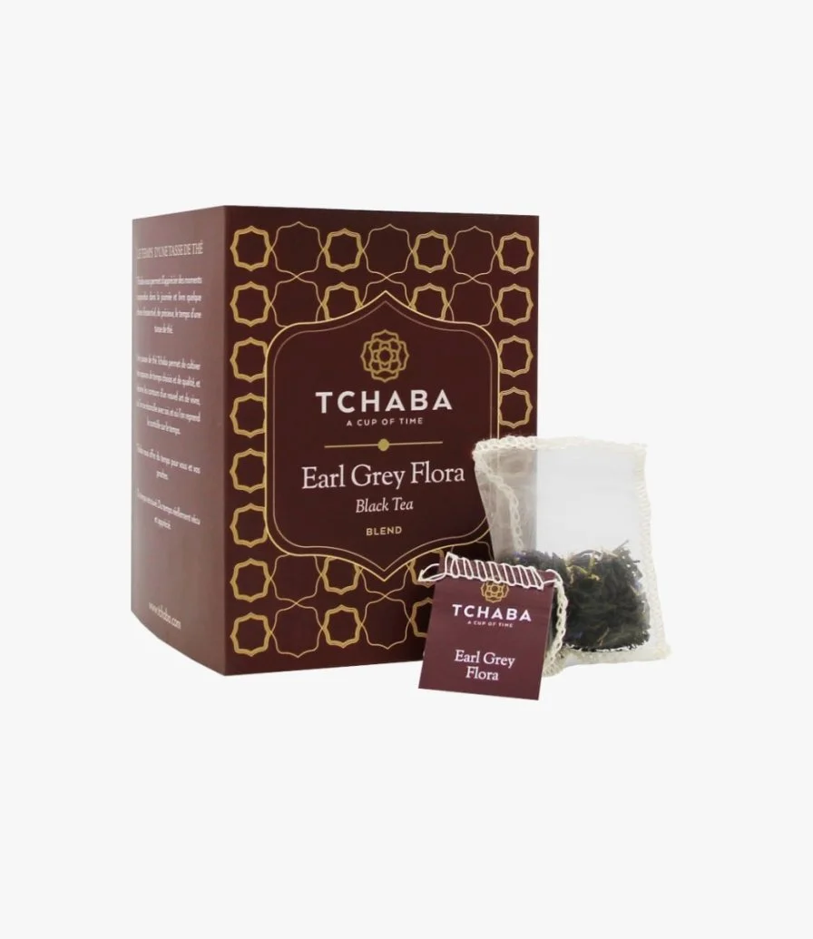 Earl Grey Flora 20 Sachets by Tchaba Tea